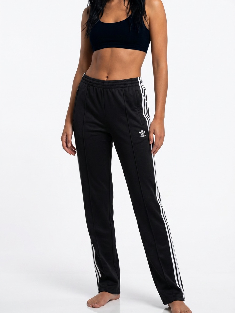 ADIDAS | Women’s Black 3 Stripe Joggers Sz M